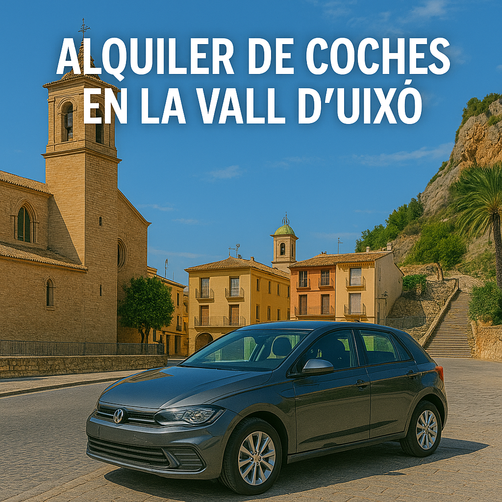alquiler de coches vall uxo